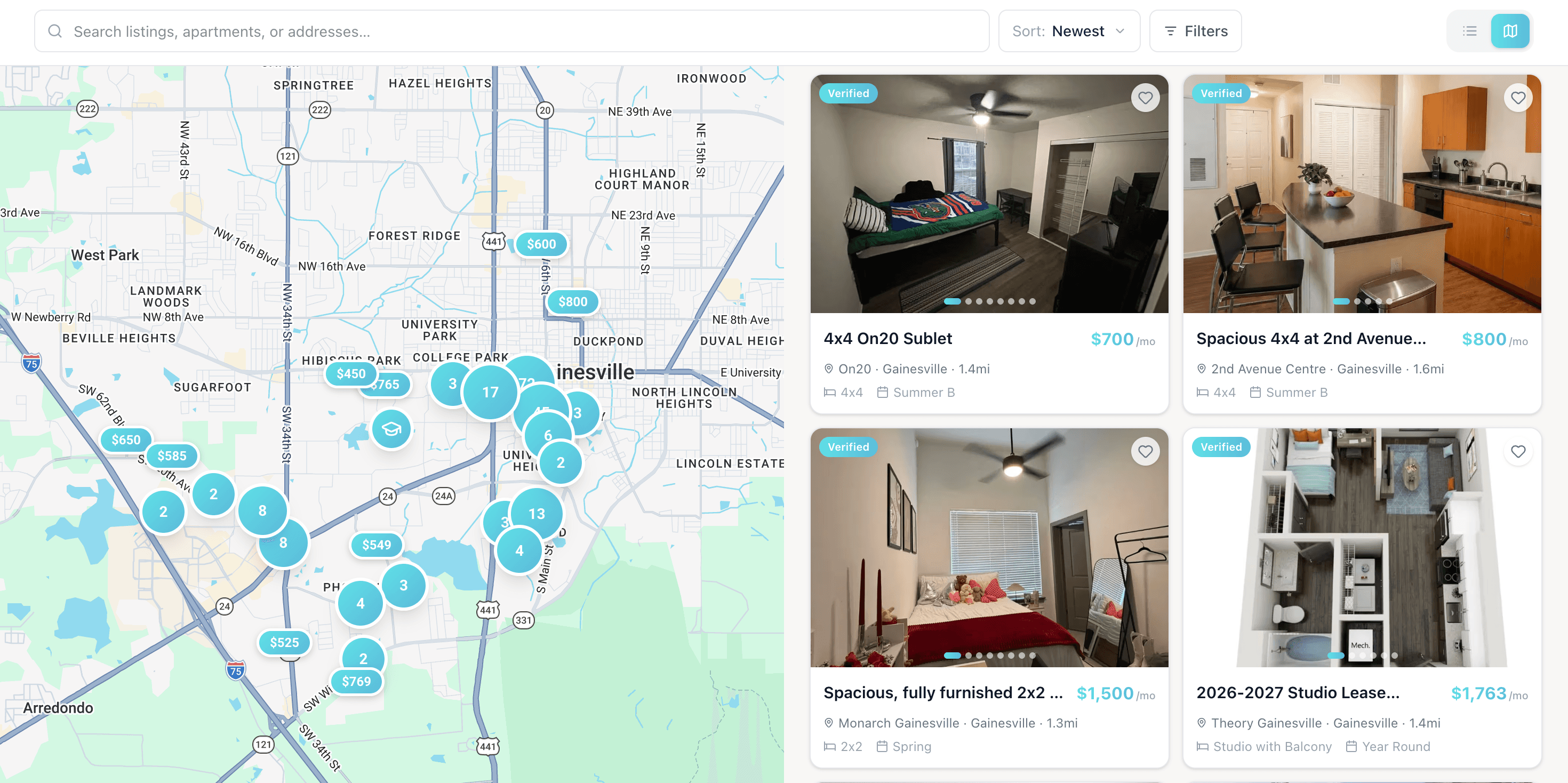 Explore map