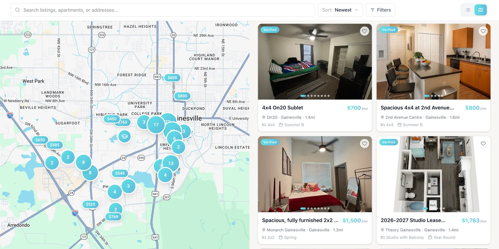 Explore map